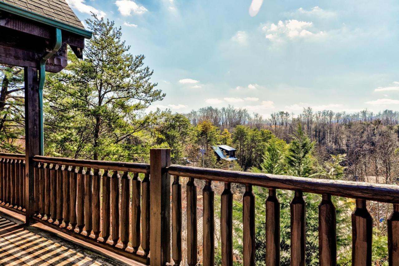 Smokystays 6 Bedroom Cabin Pigeon Forge Luaran gambar