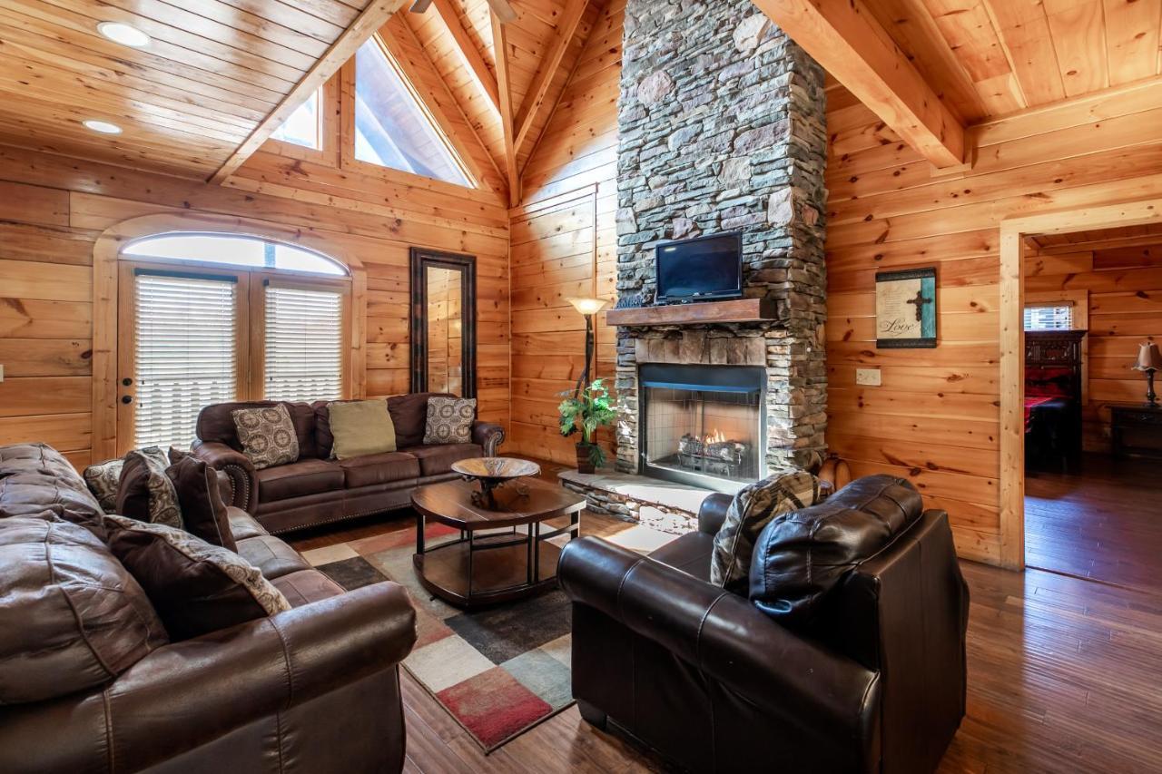 Smokystays 6 Bedroom Cabin Pigeon Forge Luaran gambar